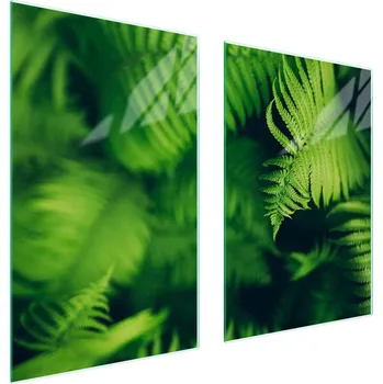 Obraz Skleněná ochranná deska na sporák 65x52 List