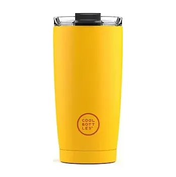 Nerezový termohrnek Cool Bottles Tumbler Vivid Yellow třívrstvý 550 ml