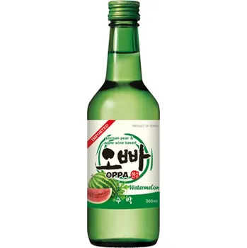 Limonáda Tradiční korejský alkoholický nápoj Soju s příchutí melounu 360 ml - Oppa