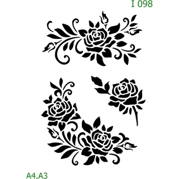 Šablona I 098 - A3 , Nelepící folie