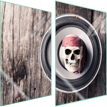 Obraz Skleněná ochranná deska na sporák 2x35x52 Dřevo