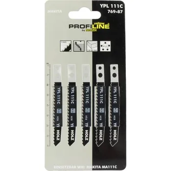 Pila ocaska Triumf pilový plátek do přímočaré pily 3,0 mm - 8zubů / 25x75 mm, dřevo,PVC - 100-03615