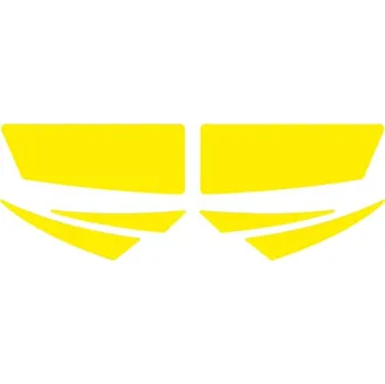 Pracovní přilba Rosenbauer reflexní polep 3M pro přilbu HEROS Smart Barva polepu na přilbu: Oranžová