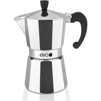 Příprava kávy Tradiční moka konvička Forever Moka Eva Aluminium 3 šálky