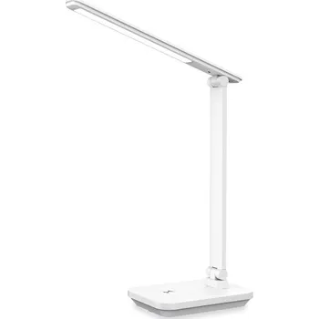 Lampička Pala Platinet PDL6731W stolní LED lampa 5W stmívatelná, dotykové ovládání, integrovaná baterie 6000mAh, USB port, bílá