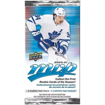 Sběratelská karetní hra 2020-21 Upper Deck MVP Hockey Retail Balíček