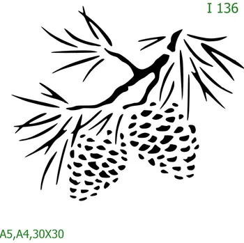 Šablona I 136 - A5 , Nelepící folie