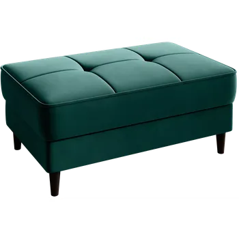 Taburet Taburet BELLIS 97 cm Velvetmat 38 tmavě zelený