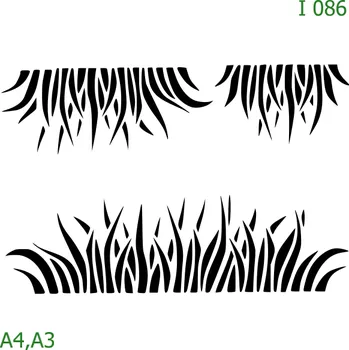 Šablona I 086 - A4 , Nelepící folie