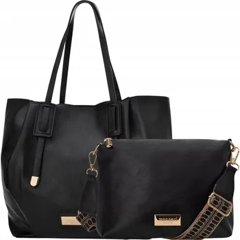Kabelka Monnari shopper kabelka eko kůže černá