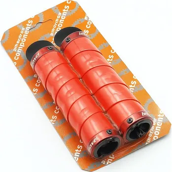 BOPTRAVEL Gripy na kolo s omotávkou, 130 mm, červené, 90 g