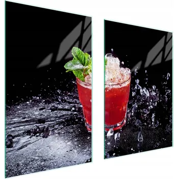 Obraz Skleněná ochranná deska na sporák 65x52 Drink