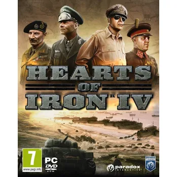 Počítačová hra Hearts of Iron 4 PC elektronická