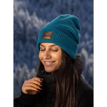 Čepice Zimní čepice Drexiss Winter Ice petrol obvod hlavy 49-53 cm