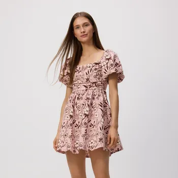 Dámské šaty Reserved - Mini šaty - vícebarevná - 079DT-MLC - 079DT-MLC-M