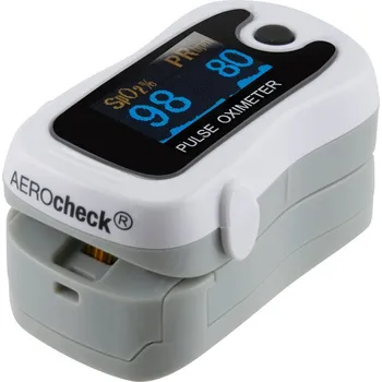 Monitor životních funkcí HUM Německo Prstový pulzní oxymetr AERO check