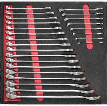 Triumf modul - klíče očkoploché, 25 dílů, velikost 2/3 - 100-07007