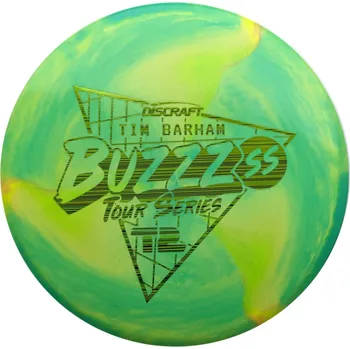Discraft Buzzz SS ESP Swirl Tim Barham Tour Series 2022 (discgolf) (Speed: 5, Glide: 4, Turn: -2, Fade: 1)
