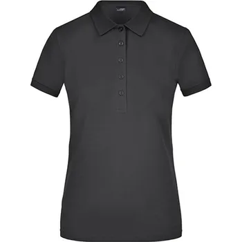 Dámská košile James&Nicholson Dámská polokošile JN709 Black L
