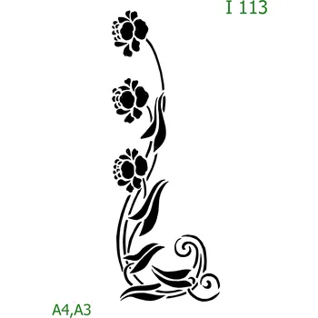 Šablona I 113 - A4 , Lepící fólie