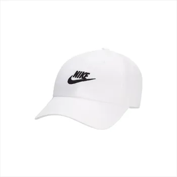 Kšiltovka Kšiltovka NIKE U NK CLUB CAP U CB FUT WSH L FB5368-100 – Bílá S/M