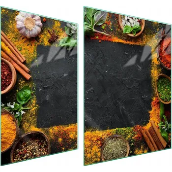 Obraz Skleněná ochranná deska na sporák 70x52 cm Kuchyně