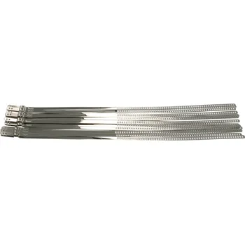 Nářadí pro automobil Triumf spona děrovaná na manžety, pro průměr 25 - 50 mm, šířka 6,3 mm, spodní zámek, nerezová - 100-05996