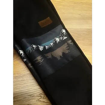 Chlapecké kalhoty Dětské softshellové kalhoty Drexiss bez zateplení Mountains petrol velikost 116-122