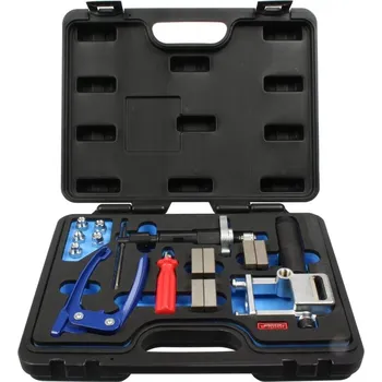 Nářadí pro automobil Triumf pertlovací souprava hydraulická pro trubky pr. 4,75 - 5,0 - 6,0 mm, s ohýbačkou trubek - 100-05391