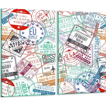 Obraz Krájecí deska TMK ArtDeko sklo 2 ks