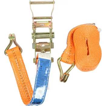 Yato pás upínací ráčnový 35,0 mm x 8,0 m, 2000 kg (1000 kg), s háky - 012-82380