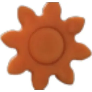 Kolečko Ozubené kolečko do odšťavňovací misky (oranžové)