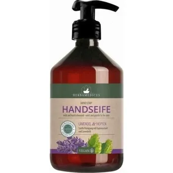 Mýdlo Herbamedicus Tekuté mýdlo s pumpičkou Levandule a Chmel 0,5L