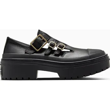 Dámská obuv Kožené polobotky Converse Chuck Taylor All Star Lugged Heel MJ, 37, černá, 99X