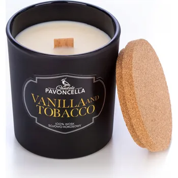 Svíčka Sójová vonná svíčka Vanilka s Tabákem Pavoncella 1 ks