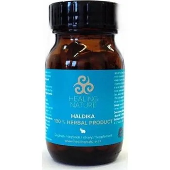 Koření Koření směs kurkumy - Haldika, 60 kapslí