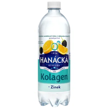Voda Hanácká kyselka Kolagen + zinek ostružina/citron/citronová tráva 700 ml