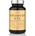 Nordbo Vitamín D3/K2 a hořčík 90 cps.