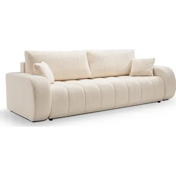 Sedací souprava Rozkládací třímístná pohovka DESIO béžová