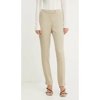 Kalhoty BOSS Tapria 50541990 béžová 80X, vel. 34