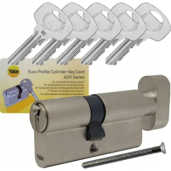 Vložka do dveří Cylindrická vložka do zámku Yale 65 x 10 mm