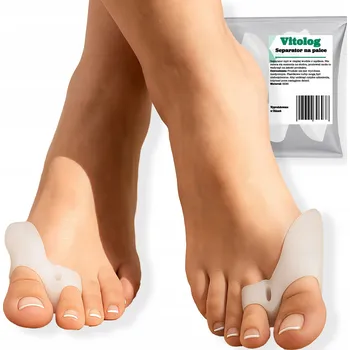 Oddělovač Prstů Korektor na Vbočené Palce (Hallux Valgus) Meziprstní Klín Ochrana