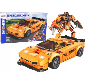ostatní stavebnice Stavebnice Vozidlo Sportovní Auto Robot Mcrelan Fi Lm 343 dílků.