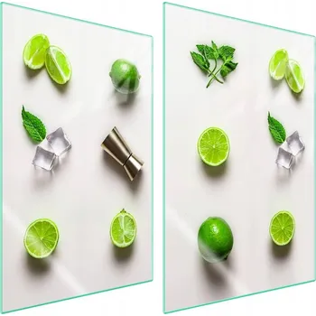 Obraz Skleněná ochranná deska na sporák 2x35x52 Ovoce