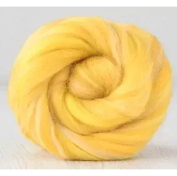 Ovčí rouno Ovčí rouno česané - žlutý melír