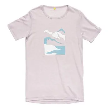 Dívčí tričko Dětské funkční tričko s merinem Devold Molnes Tee Orchid velikost 170-176