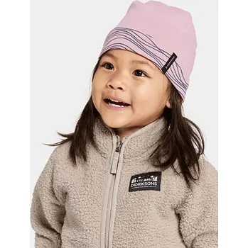 Pokrývka hlavy Dětská oboustranná čepice Didriksons Banjo soft pink obvod hlavy 48-50 cm