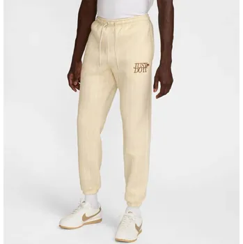 Pánské kalhoty Pánské Kalhoty NIKE M NK CLUB BB CUFF PANT JDI AOP HJ2214-234 – Béžová L