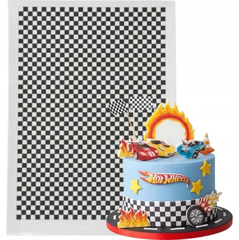 Jedlá dekorace na dort VÝTISK dekorace na dort HOT WHEELS