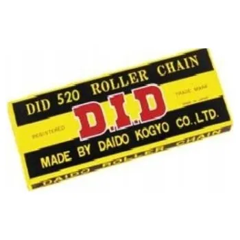 Řetězová sada pro motocykl DID520-110 MOTO ŘETĚZ. DID 520 Bez O-kroužku (3020DAN)